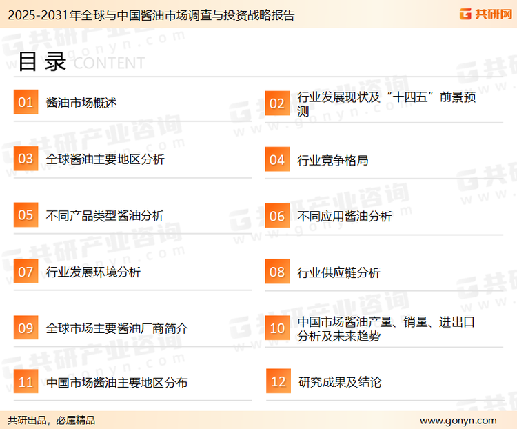 2025年中国酱油市场分析:酿造工艺创新,需求量将达771.48万吨[图]